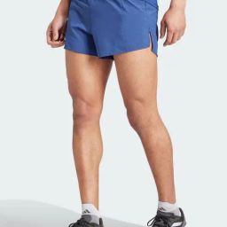 Adidas Blue Slim Fit Sports Shorts-picture-12