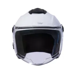 HIKER by Varroc FLASH PRO Helmet White Small 580 mm Half Face-18