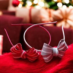 CHRONEX Women Set of 2 Bow Knot Hairbands-38