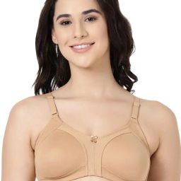 BLOSSOM Beige Full Coverage Minimizer Bra-10