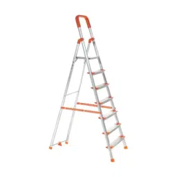 PRO HOME 7 Steps Ladder with Anti Slip Shoes Aluminium Ladder Load Capacity 250 Kg-25