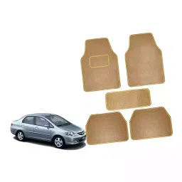 Auto Pearl CMBE46 Polyester Standard Mat for Honda City Zx (Beige)-12