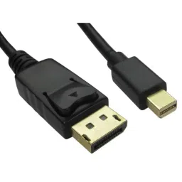 RS PRO Male Mini DisplayPort to Male DisplayPort PVC Cable 4K 1 m, 1863018-6