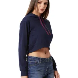 Miss Chase Navy Full Sleeves Hoodie-picture-31