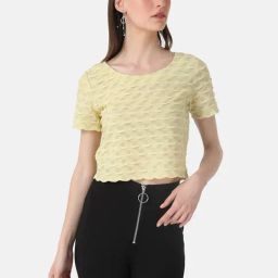 Kazo Scallop Boxy Fit Top-picture-16