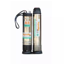 LAL APOLLO PLUS 1HP 4inch 9 Stage Single Phase Borewell Water Filled Submersible Pump, W409-image-14