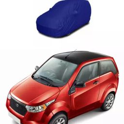 Oscar Car Cover Blue and Grey For Mahindra E2O-14