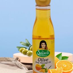 THE SOUMI'S CAN PRODUCT Olive Body Massage Oil & Body Wash Strawberry- 400ml-29