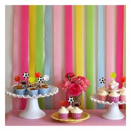 Untumble Ball Themed Cupcake Toppers Multicolor - Pack of 25-image-70