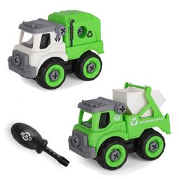 SVE Sanitation Truck Vehicles With 1 Screwdriver Tool Pack of 2  Multicolor-26