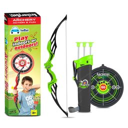 FunBlast Plastic Sports Archery Bow and Arrow Toy Set with Light-Up Feature - Multicolor-15