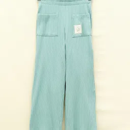 LC Waikiki Cotton Elastane Striped Pattern Sweatpant - Green-picture-1