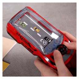 NIYAMAT Hand-Held Portable Car Game Adventure Game Car Racing Machine Sterring Wheel Toy (Multicolor) (Latest 2023)-26