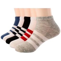 MOMISY 5 Pairs Baby Girl Boys Tube Socks Toddlers Infant Solid Color Ankle Socks Stretch Baby Socks (3Striped, 9 Years-12 Years)-image-64