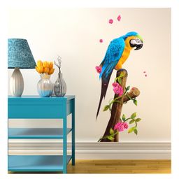 Wallstick Cute Parrot wall sticker Vinyl-21
