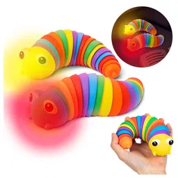 Wembley Toys Caterpillar Toy with Light Fun Sensory Toddler Toy - Multicolor-picture-38