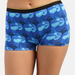 bummer Women Printed Boy Shorts Brief-10