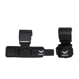 XTRIM Neoprene-Padded Weight Lifting Hook Grips for Dead Lifting-picture-13