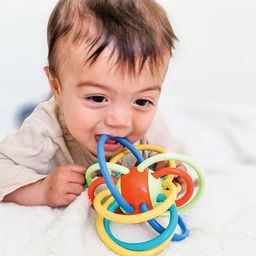 ADKD Infant Toddler Loopi Rattle Toys Pack of 1 - Multicolor image 5