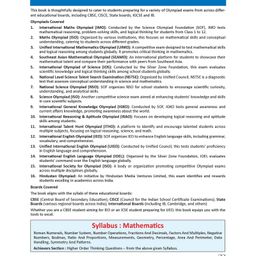 oswaal books Oswaal One for All Olympiads Previous Year Solved Papers Class 5 Mathematics For 2025 Exam - English image 5