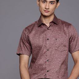 Allen Solly Pure Cotton Classic Fit Floral Printed Casual Shirt-image-15