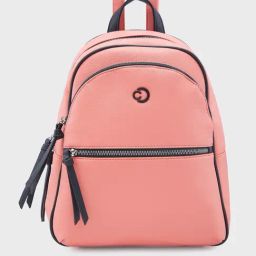 Caprese Mia Coral Faux Leather Medium Backpack-32