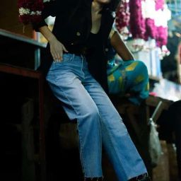 SALT Attire Blue Plain Jeans-image-10