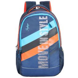 Skybags Strider Pro 02 35 Ltrs Blue Medium Laptop Backpack-image-77