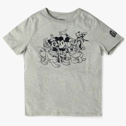 GAP Boys Grey Graphic T-Shirt-image-103
