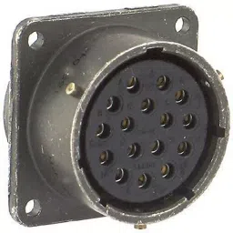 ITT CANNON Circular MIL Spec Equivalent Connectors CIRCULAR CONNECTOR, RCPT, 22-36, FLANGE, KPT00E22-36S-picture-14