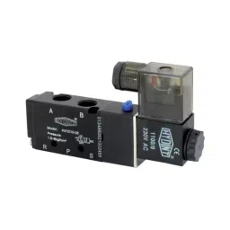 Hydint 2/5 Way Single Solenoid Valve 6.35 mm (1/4 inch) Nitrile Seal, 4VH210-08-46
