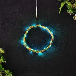 Homesake Blue Copper 30-LED Fairy Light (3 Mtr.) - Set of 1-45