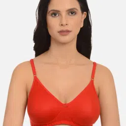 Mod & Shy Red Non Wired Non Padded T-Shirt Bra-picture-40