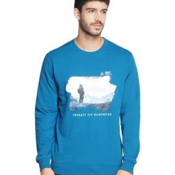 Wildcraft Blue Round Neck Sweatshirt-image-61
