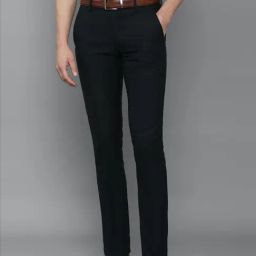 Louis Philippe Gods & Kings Black Slim Fit Trousers-image-34