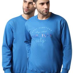 Vimal Jonney Blue Regular Fit Printed Sweatshirts - Pack of 2-image-26