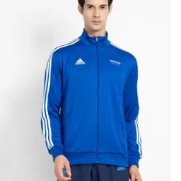 adidas Royal Blue Regular Fit High Neck ARGENTINA Track Top-image-46