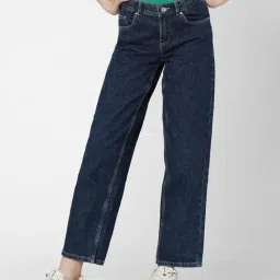 KIDS ONLY Dark Blue Solid Jeans-picture-43