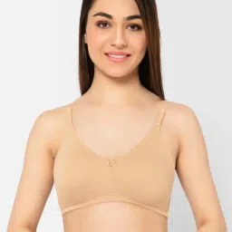 Clovia Beige Full Coverage T-Shirt Bra-picture-27