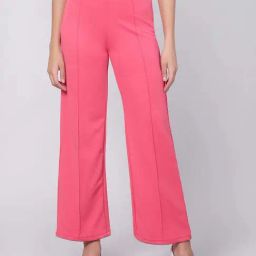 Kotty Pink Plain Trousers-image-69