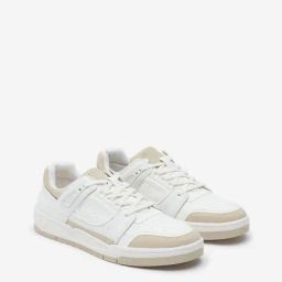 SOLEPLAY by Westside White Perforated Lace-Up Sneakers-image-23