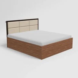 Godrej Interio Lind Morf Beige Engineered Wood Queen Box Bed-image-70