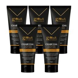 Globus Naturals Charcoal Peel-Off Mask - Pack of 5-38