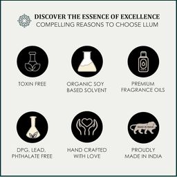 LLUM Green Neroli Jasmine Reed Diffuser Set-100ml image 5