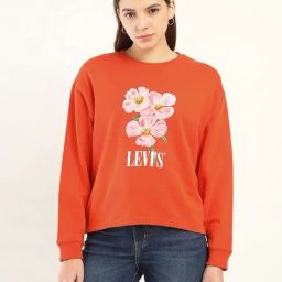 Levi's Red Regular fit Printed Sweatshirt-picture-17