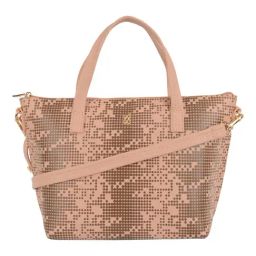 Baggit Pink Printed Medium Handbag-image-28