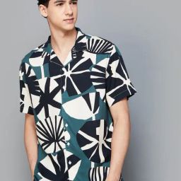 Fame Forever by Lifestyle Sage Regular Fit Printed Shirts-image-82