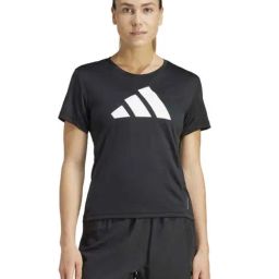 ADIDAS Black Plain Sports T-Shirt-picture-26