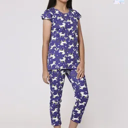TotzTouch Girls Printed Night suit-image-39