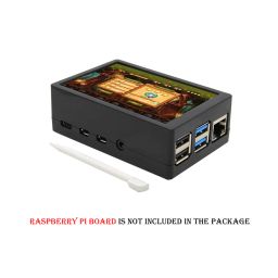 Raspberry Pi 4 TFT 3.5 inch Touch Screen with Case, 480x320 Resolution 60fps Monitor LCD Display - RS3254Raspberry Pi 4 TFT 3.5 inch Touch Screen with Case, 480x320 Resolution 60fps Monitor LCD Display - RS3254-9